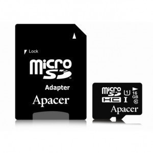 APACER AP16GMCSH10U1-R UHS-I MICRO SDHC 16GB CLASS 10 -  3  