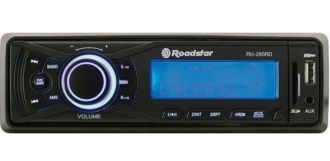 ROADSTAR RU-285RD UNIVERSAL 1DIN/4x15W/USB/SD/MMC/FM/RDS/MP3  -  4  